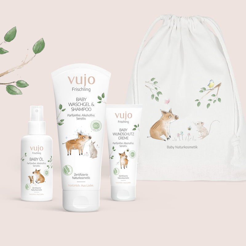 vujo - Kleines Erstausstattungs-Set im Beutel