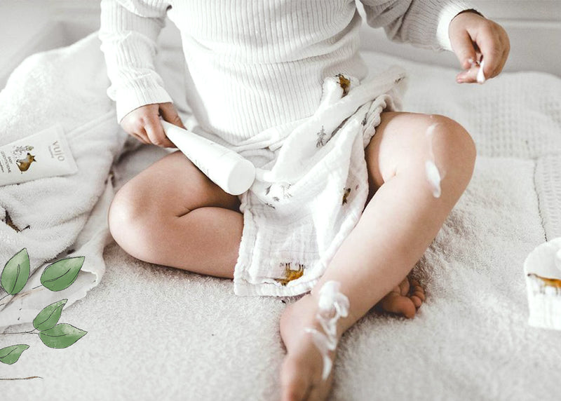 Babyhaut richtig pflegen